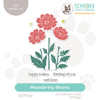 Simon Says Clear Stamp Meandering Blooms 1475ssc