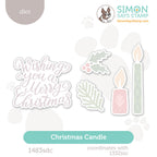 Simon Says Stamp Christmas Candle Wafer Dies 1483sdc
