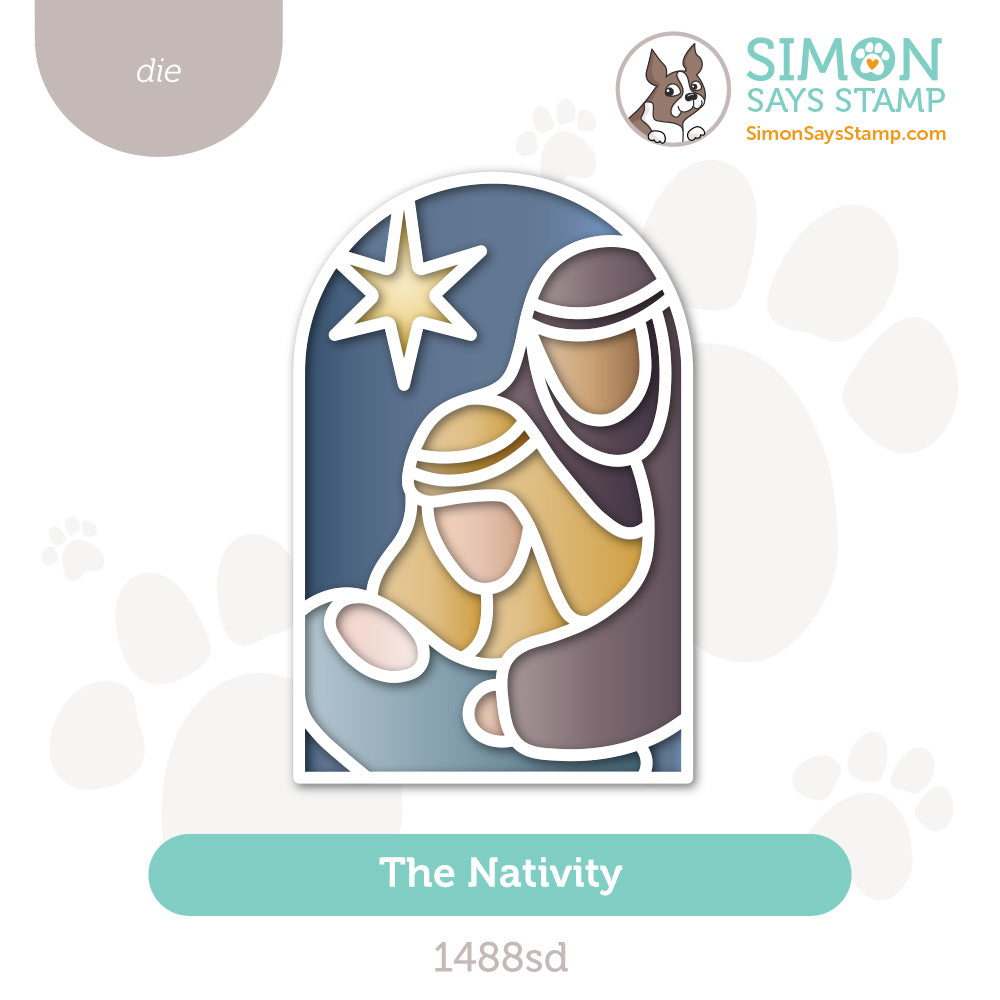 Simon Says Stamp The Nativity Wafer Dies 1488sd And Everything Nice