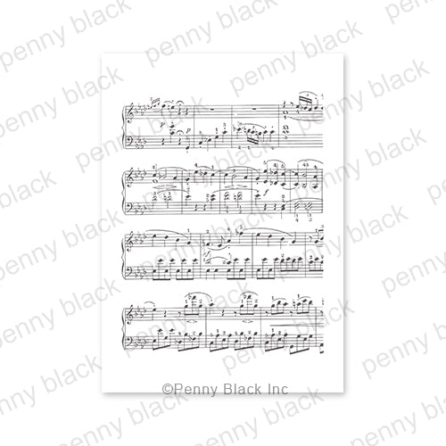 Penny Black Shimmering Tune Stick and Shine Sheets 15-005