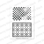 Penny Black Shimmering Geometrics Stick and Shine Sheets 15-016