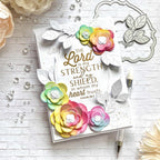Papertrey Ink Psalm Refelctions April Clear Stamps 1502 rainbow