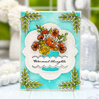 Papertrey Ink Vase Collection 18 Clear Stamps 1510 warmest thoughts