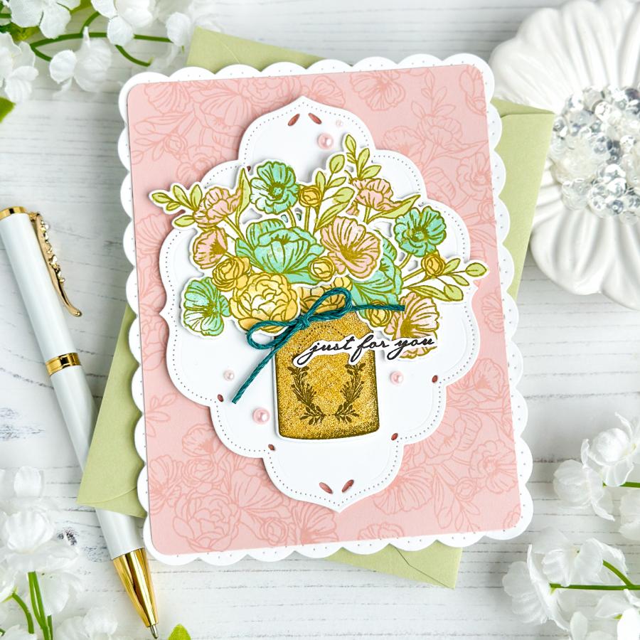 Papertrey Ink Vase Collection 18 Dies PTI-0644 just for you