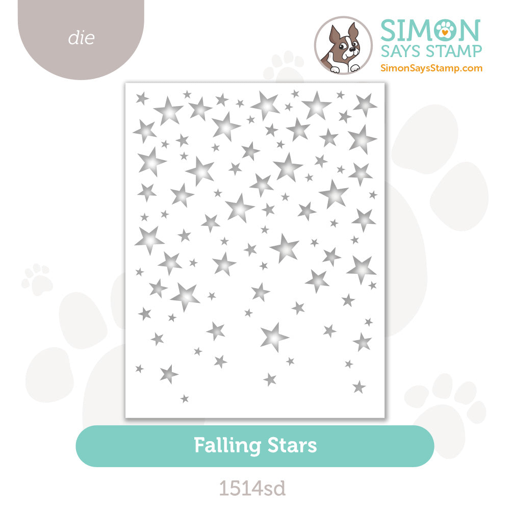 Simon Says Stamp Falling Stars Wafer Die 1514sd Shine On