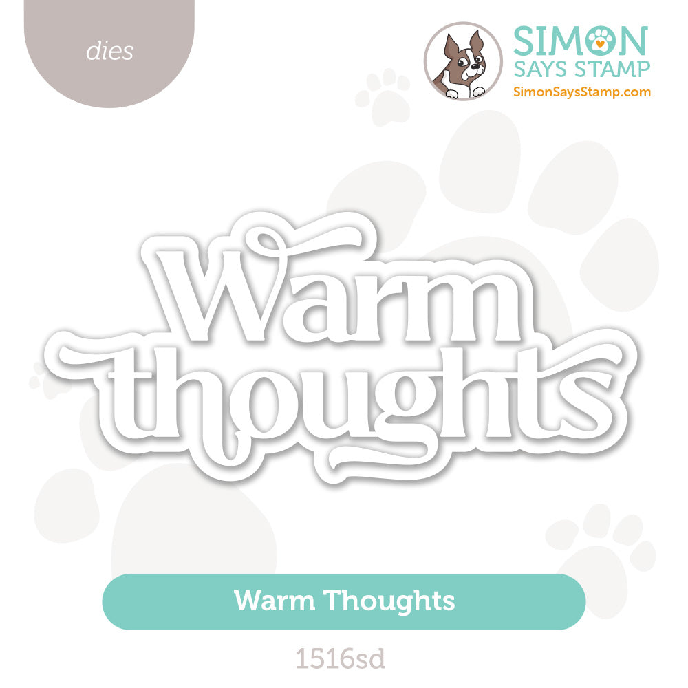 Simon Says Stamp Warm Thoughts Wafer Dies 1516sd Heart to Heart