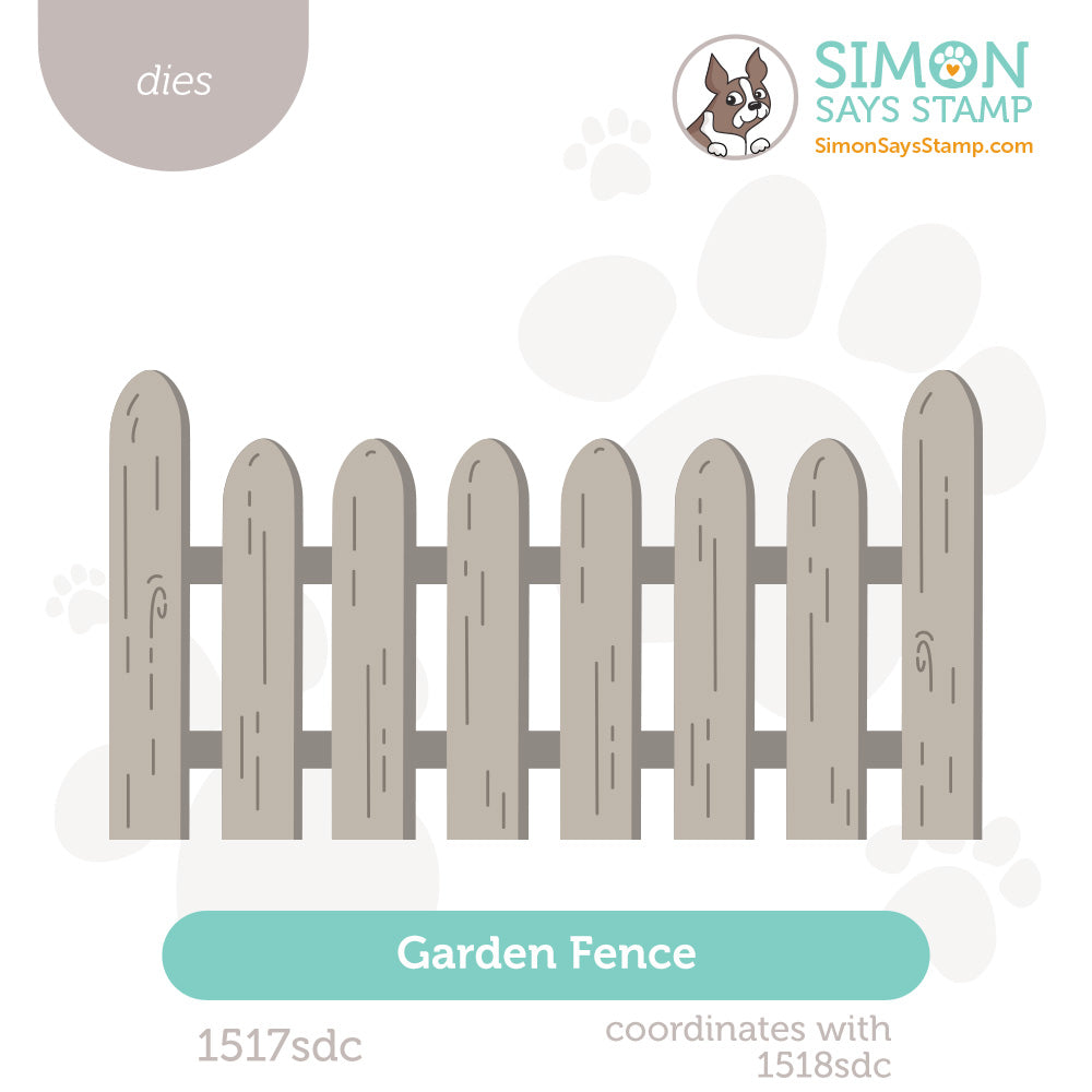 Simon Says Stamp Garden Fence Wafer Dies 1517sdc In My Heart