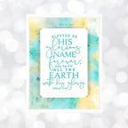 Papertrey Ink Psalm Reflections June Clear Stamp 1518 psalm