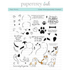Papertrey Ink Paw Prints Clear Stamps 1524