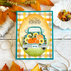 Papertrey Ink Farm Fresh Pumpkins Clear Stamps 1527 happy fall