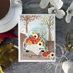 Papertrey Ink Farm Fresh Pumpkins Clear Stamps 1527 fall greetings