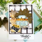 Papertrey Ink Farm Fresh Pumpkins Clear Stamps 1527 thankful for you