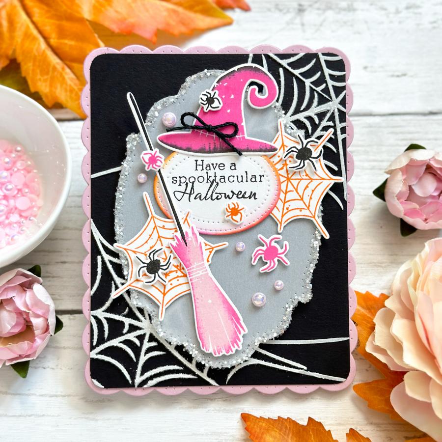 Papertrey Ink Spooky Halloween Clear Stamps 1530 halloween