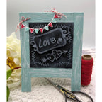 Papertrey Ink Chalkboard Love Clear Stamps 1553 love