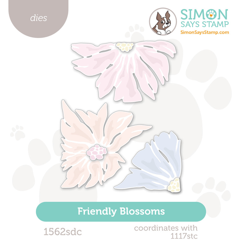 Simon Says Stamp Friendly Blossoms Wafer Dies 1562sdc In My Heart