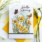 Papertrey Ink Weather it Together Clear Stamps 1563 butterflies