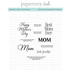 Papertrey Ink Mother's Day Sentiments Clear Stamps 1570
