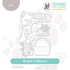 Simon Says Stamp Basket Of Blooms Wafer Dies 1584sdc Beautiful Moments