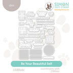 Simon Says Stamp Be Your Beautiful Self Wafer Dies 1588sdc