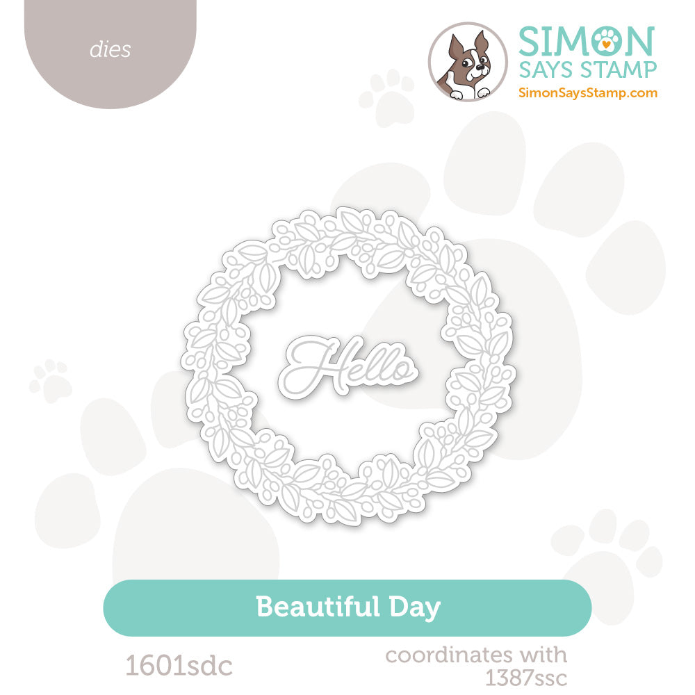 Simon Says Stamp Beautiful Day Wafer Dies 1601sdc