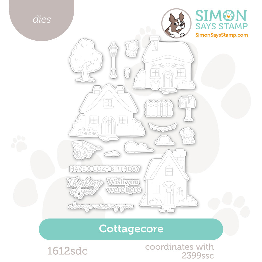 Simon Says Stamp Cottagecore Wafer Dies 1612sdc Shine On