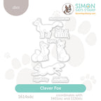Simon Says Stamp Clever Fox Wafer Dies 1614sdc Shine On