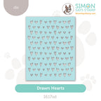 Simon Says Stamp Drawn Hearts Wafer Dies 1617sd Always There