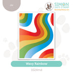 Simon Says Stamp Wavy Rainbow Wafer Die 1624md Stamptember