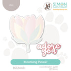 Simon Says Stamp Blooming Flower Wafer Dies 1632mdc Shine On