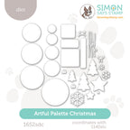 Simon Says Stamp Artful Palette Christmas Wafer Dies 1652sdc
