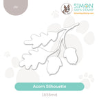 Simon Says Stamp Acorn Silhouette Wafer Dies 1656md Sending Cheer
