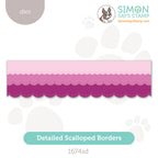Simon Says Stamp Detailed Scalloped Borders Wafer Dies 1674sd Stamptember