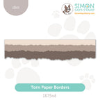 Simon Says Stamp Torn Paper Borders Wafer Dies 1675sd Stamptember