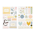 168236 Spellbinders Heartfelt Chipboard Embellishments