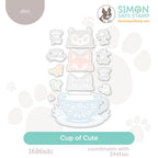 Simon Says Stamp Cup of Cute Wafer Dies 1686sdc Stamptember