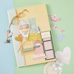 168234 Spellbinders Heartfelt Cardstock Diecut Ephemera happy place