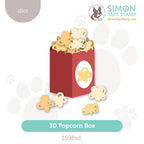 Simon Says Stamp 3D Popcorn Box Wafer Dies 1698sd