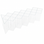 16 Slot Clear Acrylic Organizer Stand