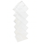 16 Slot Clear Acrylic Organizer Stand Vertical