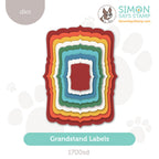 Simon Says Stamp Grandstand Labels Wafer Dies 1700sd