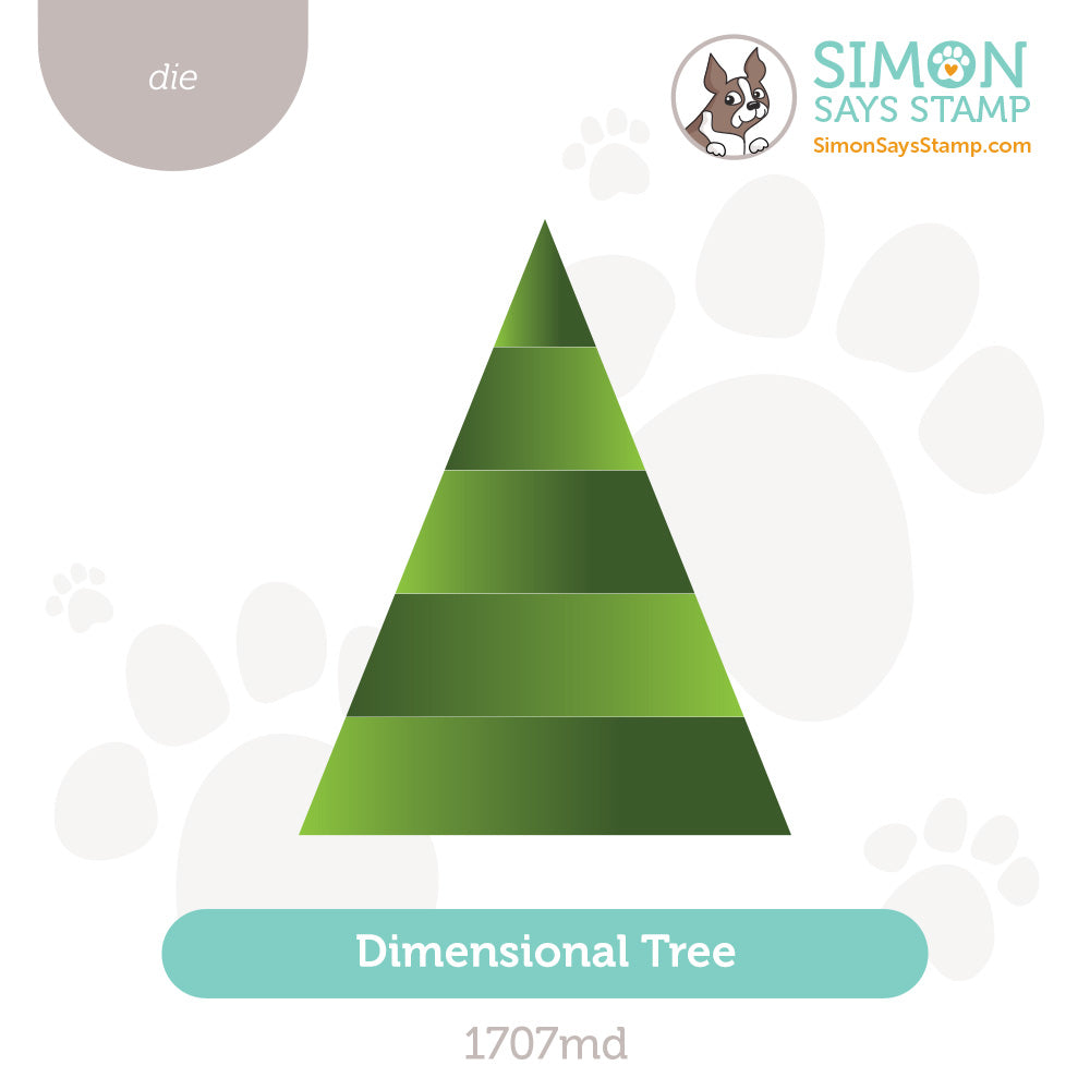 Simon Says Stamp Dimensional Tree Wafer Dies 1707md Stamptember