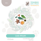 Simon Says Stamp Leafy Wreath Wafer Dies 1712sdc Sending Cheer