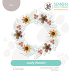 Simon Says Stamp Leafy Wreath Wafer Dies 1712sdc Sending Cheer