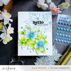 Altenew Sweet Jasmine Dies alt8835 blue flowers