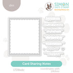 Simon Says Stamp Card Sharing Notes Wafer Dies 1728sdc Stamptember
