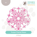 Simon Says Stamp Frozen Fractal Peace Wafer Dies 1743sd Stamptember