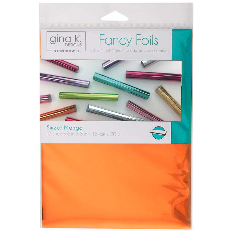 Therm O Web Gina K Designs SWEET MANGO Fancy Foils Deco Foil 18029