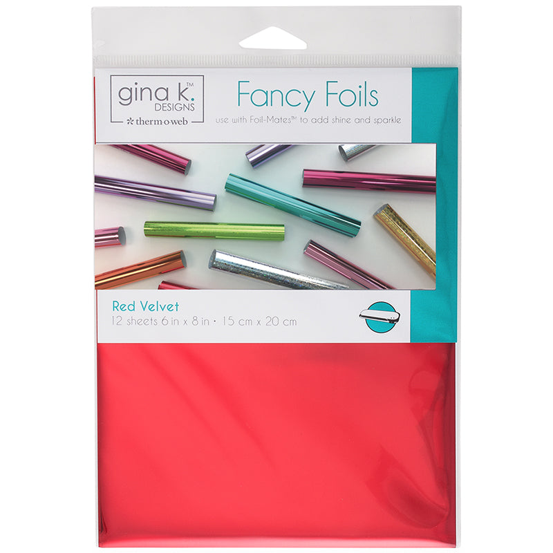 Therm O Web Gina K Designs RED VELVET Fancy Foils Deco Foil 18031