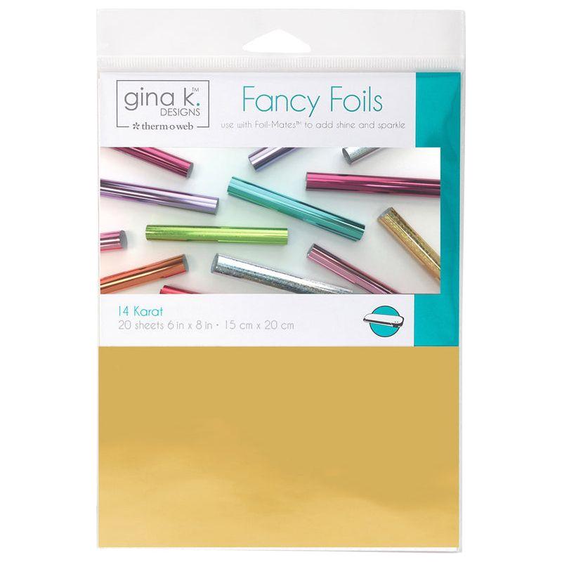 Gina K 14 Karat Fancy Foils Deco Foil Gina K 14 Karat Fancy Foils Deco Foil