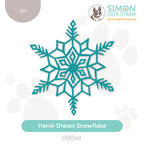 Simon Says Stamp Hand-Drawn Snowflake Wafer Dies 1830sd